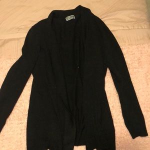 Black cardigan